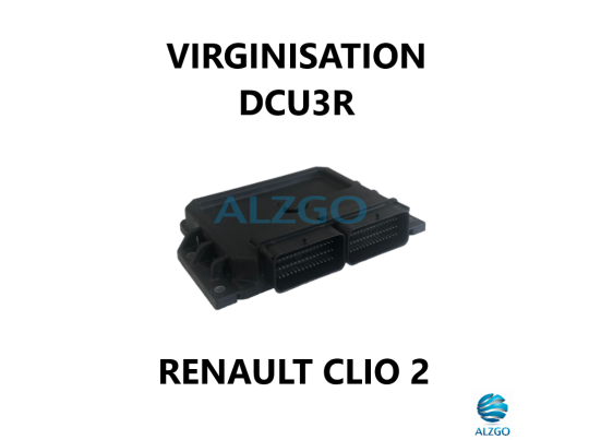 VIRGINISATION DCU3R RENAULT CLIO 2
