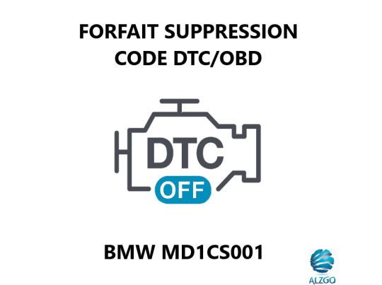 FORFAIT SUPPRESSION CODE DTC/OBD BMW MD1CS001