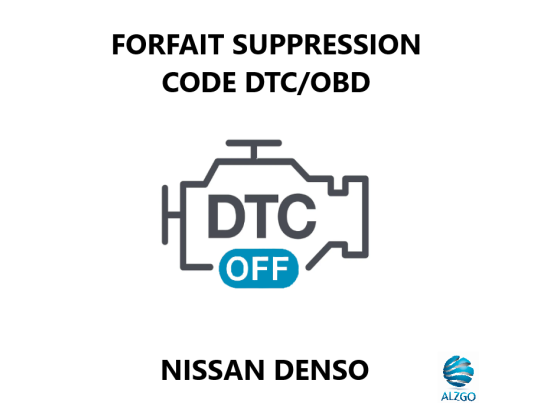 FORFAIT SUPPRESSION CODE DTC/OBD NISSAN DENSO