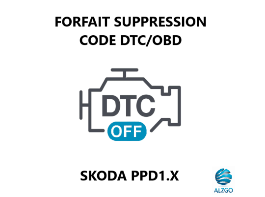 FORFAIT SUPPRESSION CODE DTC/OBD SKODA PPD1.X