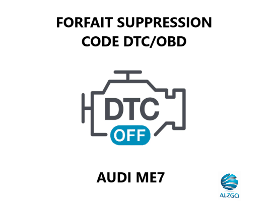 FORFAIT SUPPRESSION CODE DTC/OBD AUDI ME7