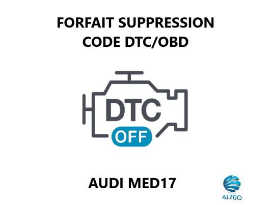 FORFAIT SUPPRESSION CODE DTC/OBD AUDI MED17