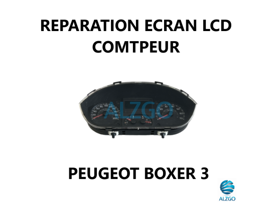 REPARATION ECRAN LCD COMPTEUR PEUGEOT BOXER 3