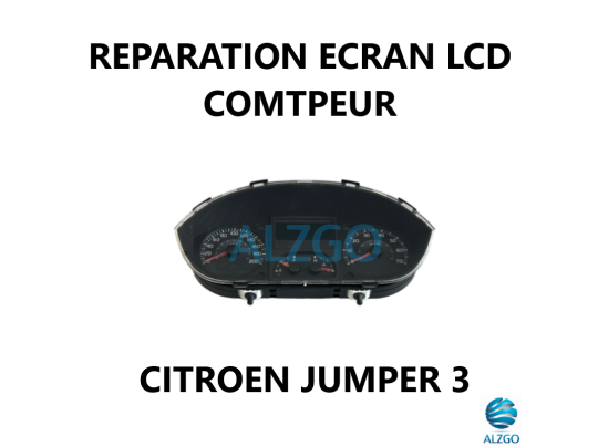 REPARATION ECRAN LCD COMPTEUR CITROEN JUMPER 3