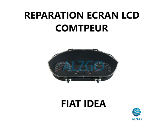 REPARATION ECRAN LCD COMPTEUR FIAT IDEA