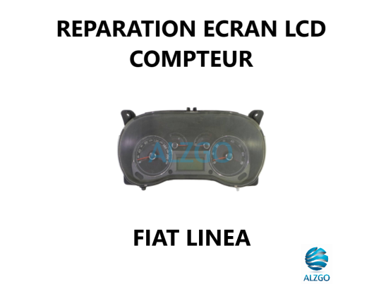 REPARATION ECRAN LCD COMPTEUR FIAT LINEA