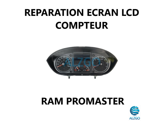 REPARATION ECRAN LCD COMPTEUR RAM PROMASTER