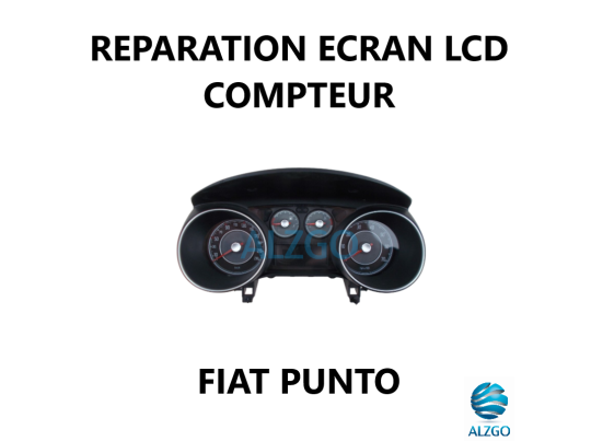 REPARATION ECRAN LCD COMPTEUR FIAT PUNTO