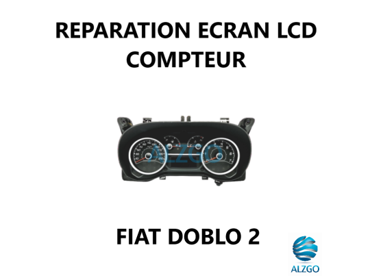 REPARATION ECRAN LCD COMPTEUR FIAT DOBLO 2