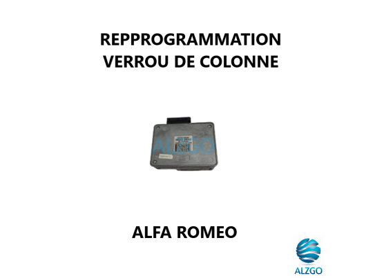 REPROGRAMMATION VERROU DE COLONNE ALFA ROMEO
