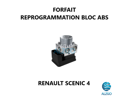 FORFAIT REPROGRAMMATION BLOC ABS RENAULT SCENIC 4