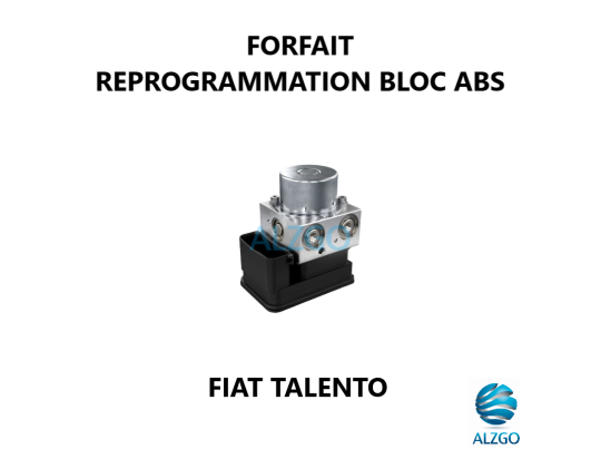 FORFAIT REPROGRAMMATION BLOC ABS FIAT TALENTO