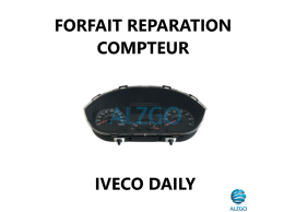 FORFAIT REPARATION COMPTEUR IVECO DAILY