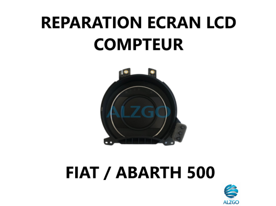 REPARATION ECRAN LCD COMPTEUR FIAT / ABARTH 500