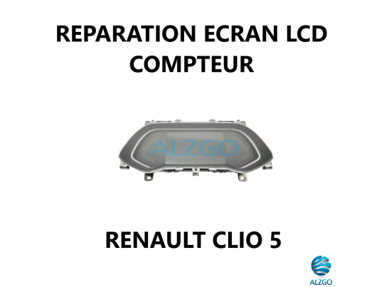REPARATION ECRAN LCD COMPTEUR RENAULT CLIO 5