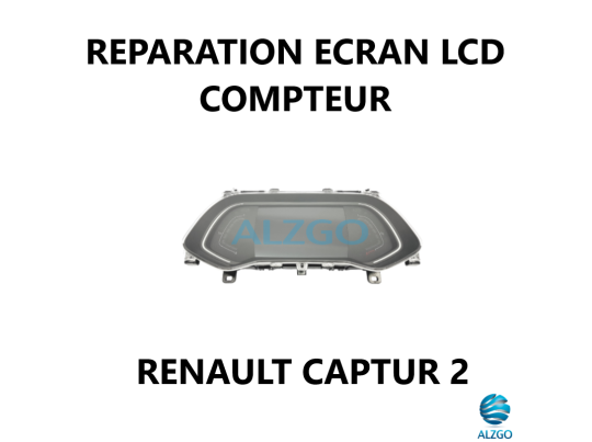 REPARATION ECRAN LCD COMPTEUR RENAULT CAPTUR 2