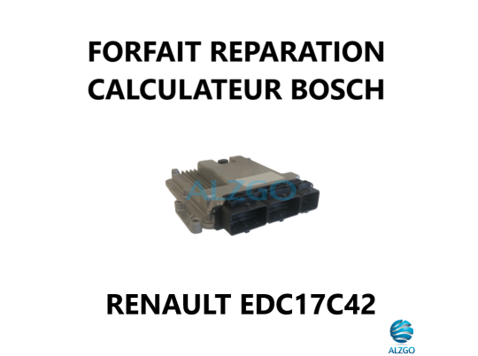 FORFAIT REPARATION CALCULATEUR BOSCH EDC17C42 RENAULT