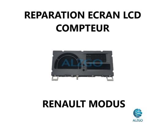 REPARATION ECRAN LCD COMPTEUR RENAULT MODUS