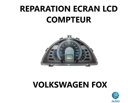 REPARATION ECRAN LCD COMPTEUR VOLKSWAGEN FOX