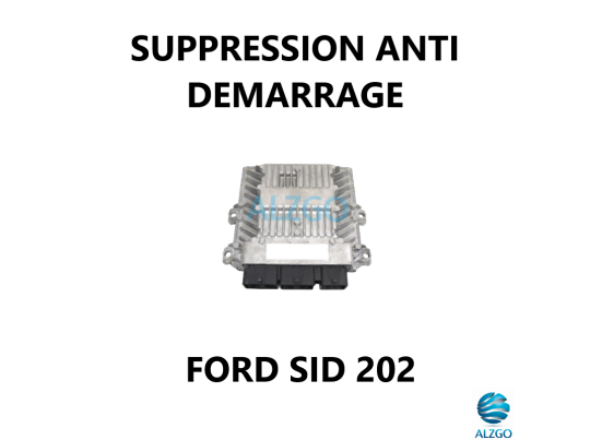 SUPPRESSION ANTI DEMARRAGE SID 202 FORD