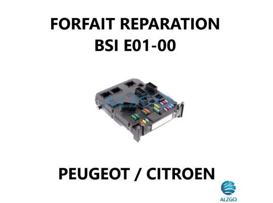 FORFAIT REPARATION BSI PEUGEOT / CITROEN E01-00