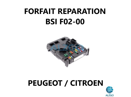 FORFAIT REPARATION BSI PEUGEOT / CITROEN F02-00