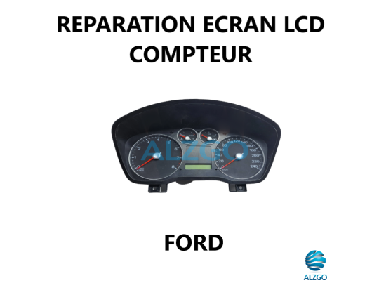 REPARATION ECRAN LCD COMPTEUR FORD