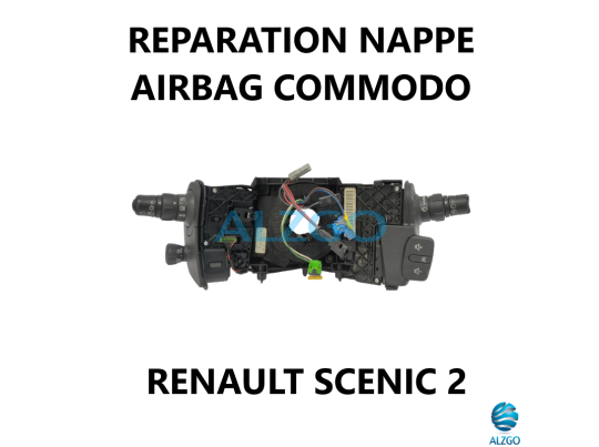 REPARATION NAPPE AIRBAG COMMODO RENAULT SCENIC 2