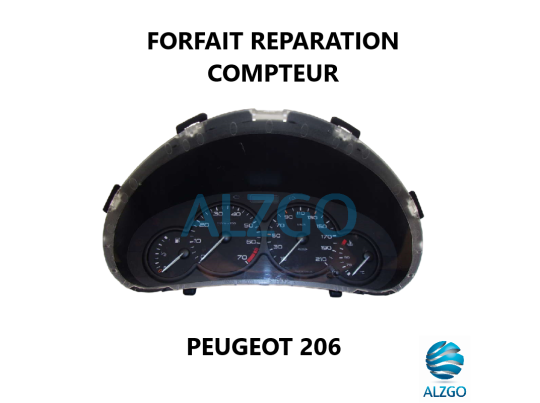 FORFAIT REPARATION COMPTEUR PEUGEOT 206