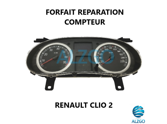 FORFAIT REPARATION COMPTEUR RENAULT CLIO 2