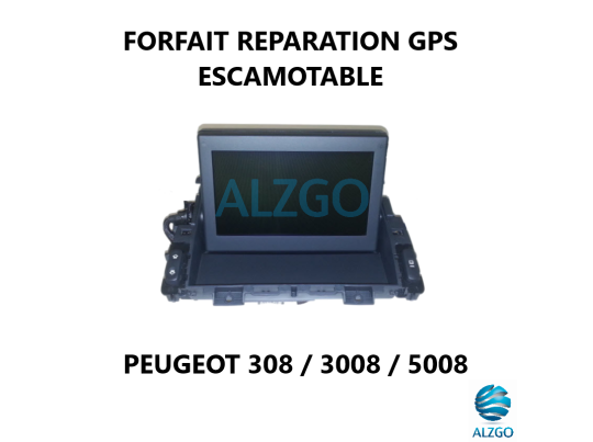 FORFAIT REPARATION GPS ESCAMOTABLE PEUGEOT