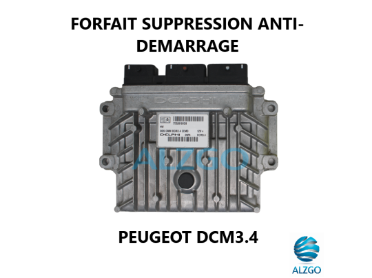 FORFAIT SUPPRESSION ANTI-DEMARRAGE PEUGEOT DCM3.4