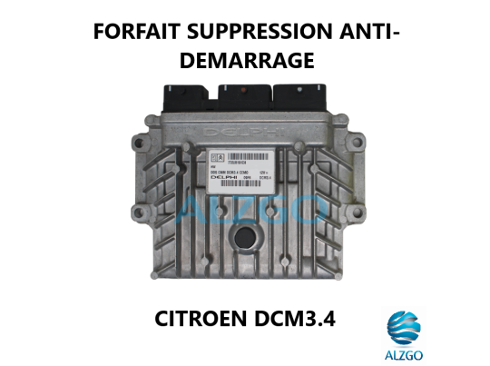 FORFAIT SUPPRESSION ANTI-DEMARRAGE CITROEN DCM3.4