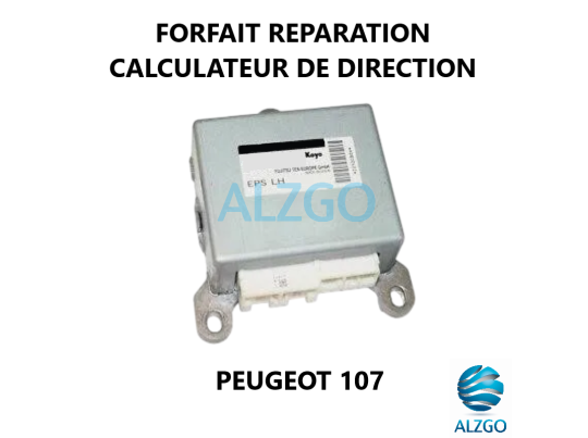 FORFAIT REPARATION CALCULATEUR DE DIRECTION PEUGEOT 107