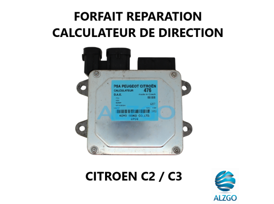 FORFAIT REPARATION CALCULATEUR DE DIRECTION CITROEN C2 / C3