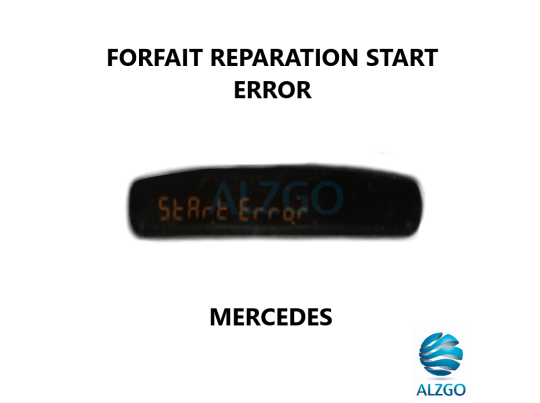 FORFAIT REPARATION MERCEDES START ERROR