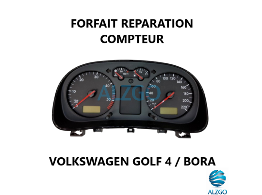 FORFAIT REPARATION COMPTEUR VOLKSWAGEN GOLF 4 / BORA