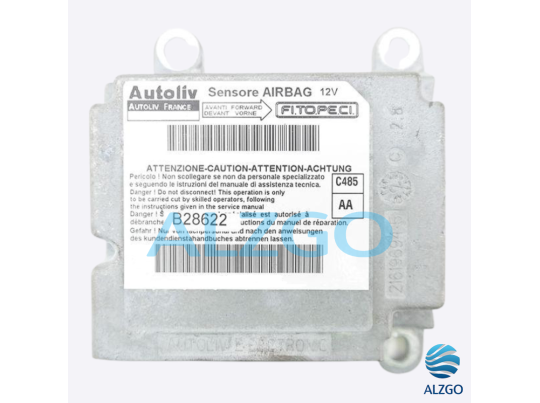 CALCULATEUR AIRBAG PEUGEOT / CITROEN / FIAT REF: 1372894080
