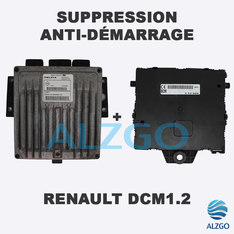 SUPPRESSION ANTI DEMARRAGE RENAULT DCM1.2