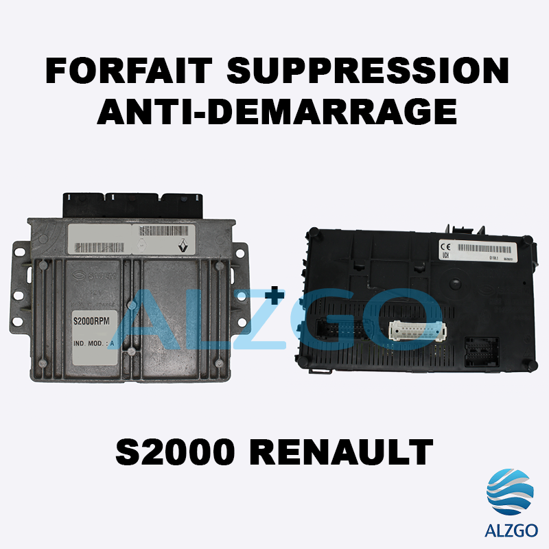 SUPPRESSION ANTI DEMARRAGE RENAULT S2000