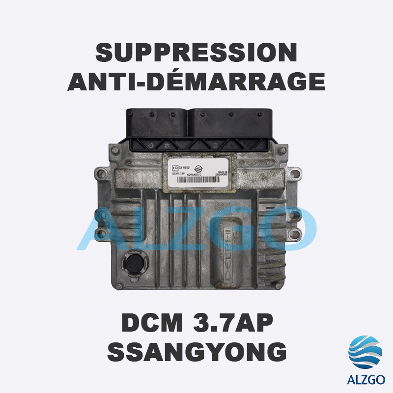 SUPPRESSION ANTI DEMARRAGE SSANGYONG DCM3.7AP