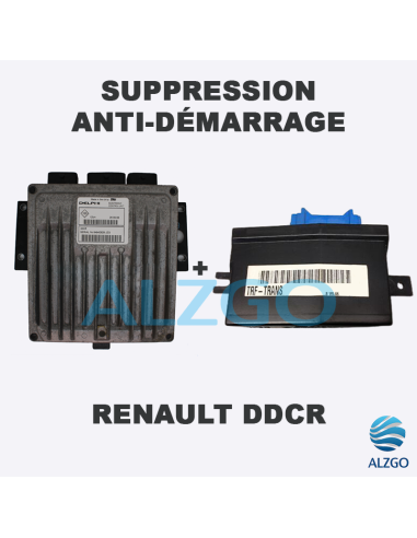 SUPPRESSION ANTI DEMARRAGE RENAULT DDCR