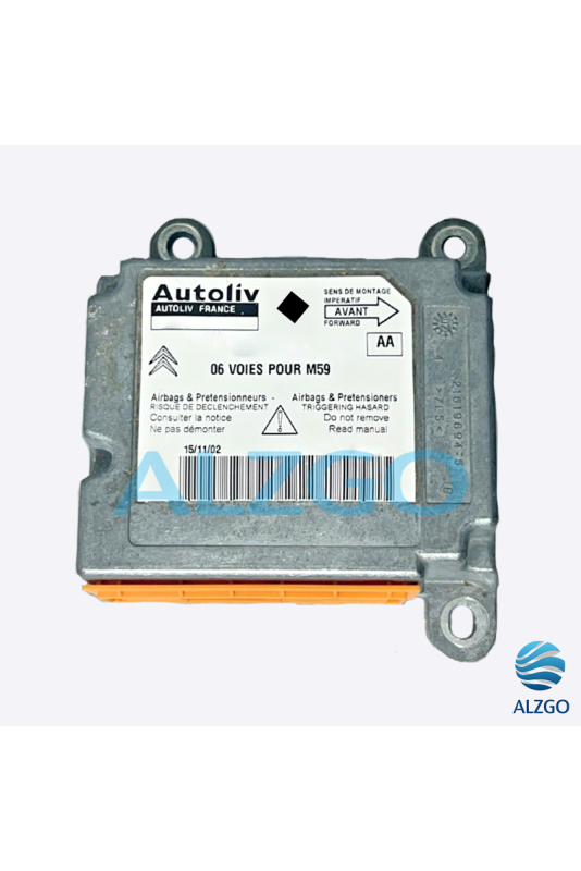 BOITIER AIRBAG CITROEN XSARA REF: 9646469080 / 600237500