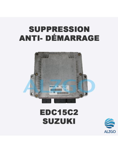 SUPPRESSION ANTI DEMARRAGE EDC15C2 SUZUKI