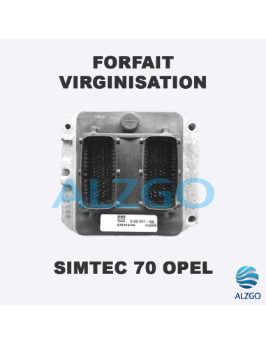 FORFAIT VIRGINISATION SIMTEC 70 OPEL