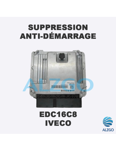 SUPPRESSION ANTI DEMARRAGE EDC16C8 IVECO