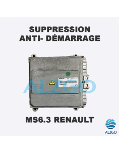 SUPPRESSION ANTI DEMARRAGE MS6.3 RENAULT