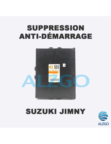 SUPPRESSION ANTI DEMARRAGE SUZUKI JIMNY