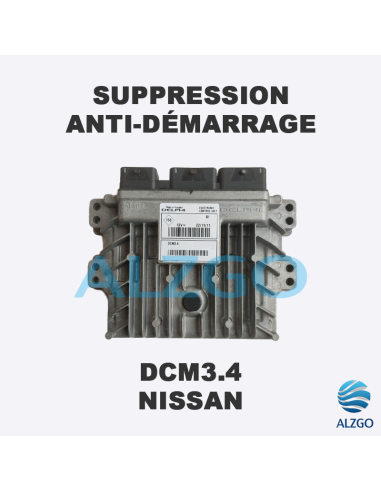 SUPPRESSION ANTI DEMARRAGE DCM3.4 NISSAN