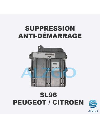 SUPPRESSION ANTI DEMARRAGE SL96 PEUGEOT / CITROEN